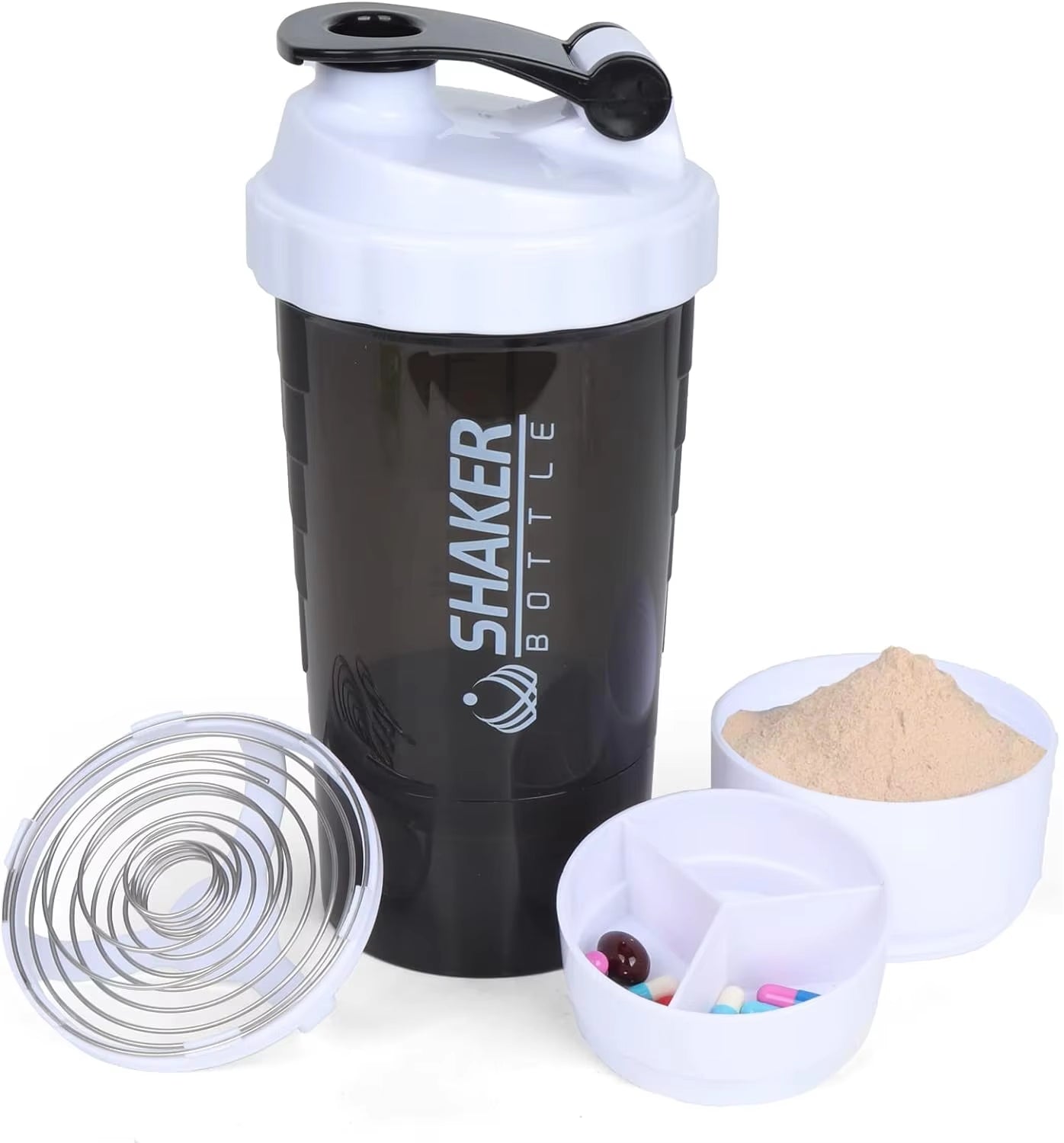 16OZ All-in-One Sports Shaker - Leak-Proof & Versatile